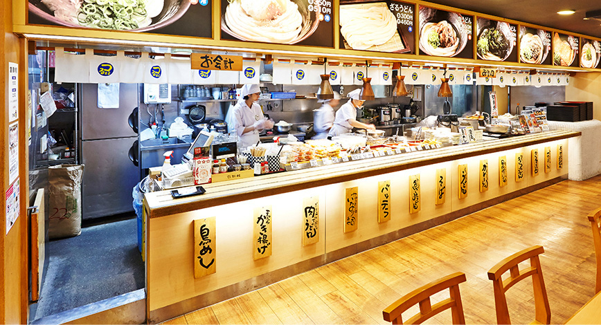 茨木フードパラダイス  麺乃庄つるまる茨木店